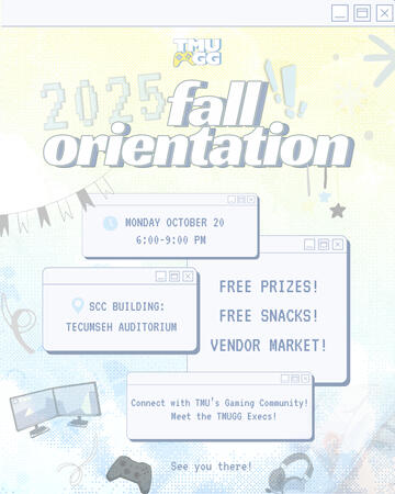 TMUGG 2025 Fall Orientation